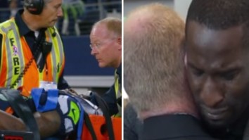 Former Seahawks’ Ricardo Lockette Gets Emotional After Being Reunited With Paramedics Who Saved His Life