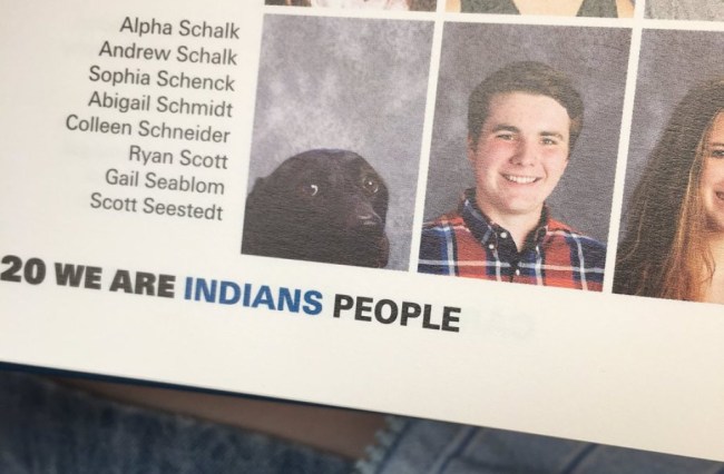 service dog high school yearbook