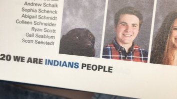 Service Dog Makes It Into High School Yearbook And Photo Goes Viral