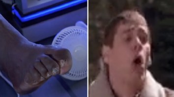 Twitter Reacts To Shaq Showing Off His Disgusting Deformed Feet On Live TV