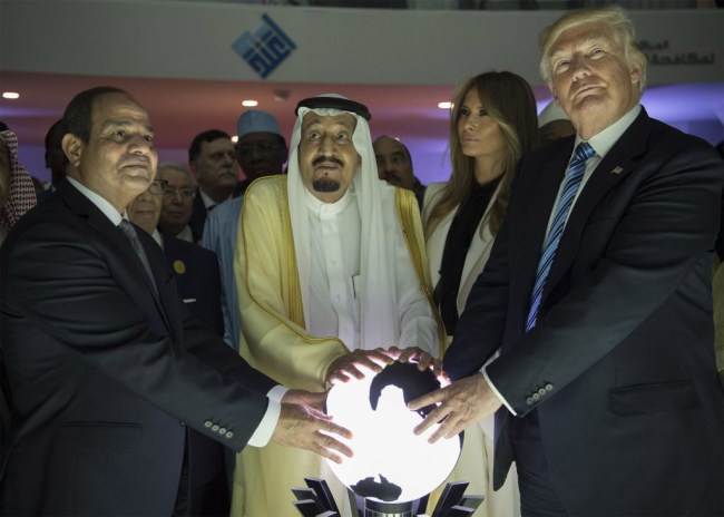 trump glowing orb predicted church satan