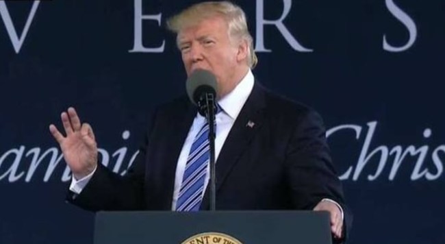 Trump Commencement Speech
