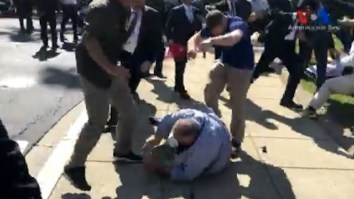Protesters Beaten By Bodyguards Outside Of Turkish Embassy In D.C. In Crazy Brawl