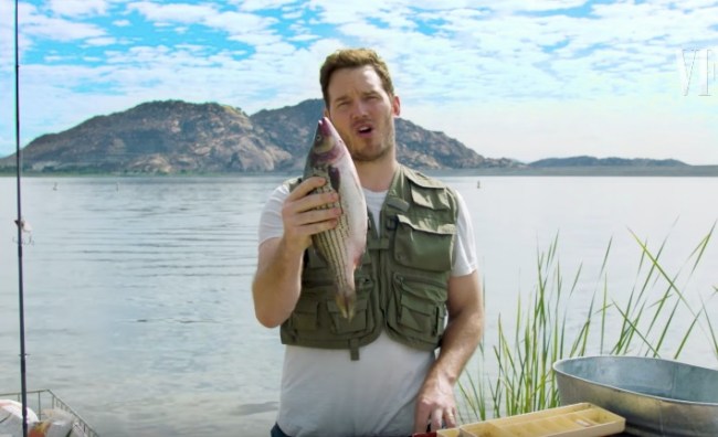 Chris Pratt Filleting Fish tutorial