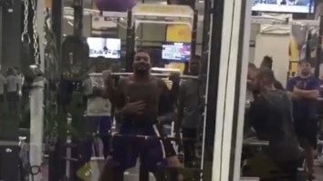 LSU’s Starting RB Derrius Guice Squatting 650-Pounds Is Straight Up Crazy