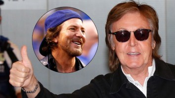 Eddie Vedder Told A Crazy Story About Getting Punched In The Face By Rock Icon Paul McCartney