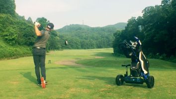 How To Turn Any Golf Bag Pushcart Into An Electric Remote Golf Caddie