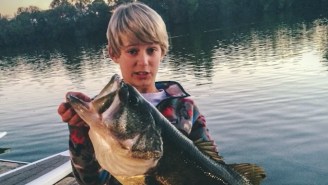 This 13-Year-Old Bro Caught The Austin Record Bass And Now Every Old Man In Texas Is Jealous
