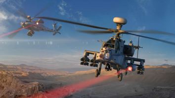 The U.S. Army Now Has Attack Helicopters With Frickin’ Laser Cannons On Them! (VIDEO)