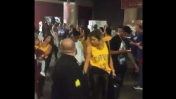 Cavs Fans React To The Entire Kardashian Crew Showing Up To Game 4 Of The NBA Finals