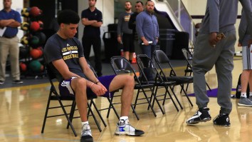 Lonzo Ball Wore Adidas For His Lakers Workout Instead Of ‘Big Baller’ And Twitter Ate Him Up