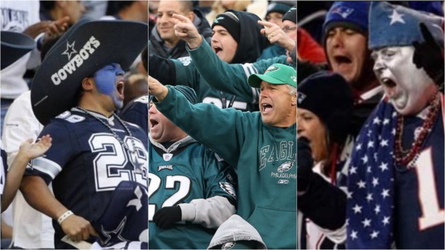 best and worst nfl fans