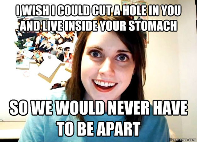 overly attached girlfriend laina morris then now