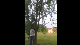 Man Fills Fridge With Explosive Tannerite And Shoots it With A Gun, Nearly Dies From Explosion