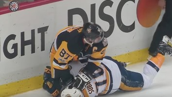 Sidney Crosby Rubbed PK Subban’s Face In The Ice While Punching Him In The Head