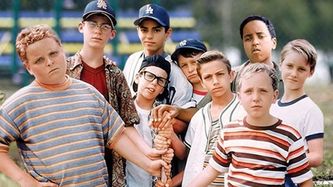 Cast Of 'The Sandlot' (Minus One Big Character) Reunites At Dodger Stadium  For 25th Anniversary - BroBible
