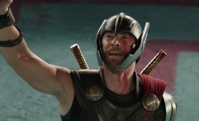 Thor Chris Hemsworth video avengers infinity war video