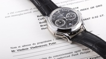 Vladimir Putin’s Putting One Of The Rarest Watches On The Planet Up For Auction