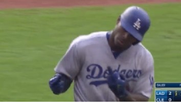 Yasiel Puig Flips Off Indians Fans After Hitting Home Run