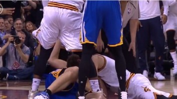ZaZa Pachulia Threw A Punch At Iman Shumpert’s Balls During Game 4 And All Hell Broke Loose