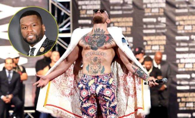 50 cent fires back conor mcgregor