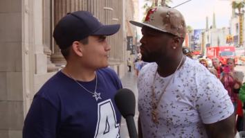 Watch 50 Cent Confront Strangers Who Think He’s ‘Washed Up’ In Hilarious Jimmy Kimmel Video
