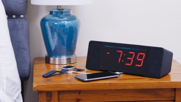 This Amazon Alexa-Enabled Alarm Clock Is Being Called ‘The World’s Best Alarm Clock’