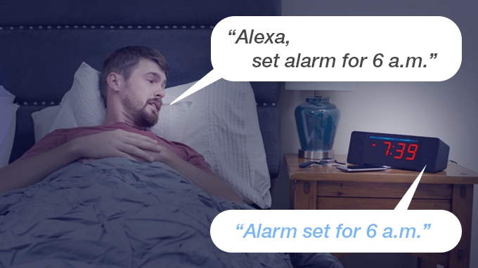 This Amazon Alexa-Enabled Alarm Clock Is Being Called 'The World's Best