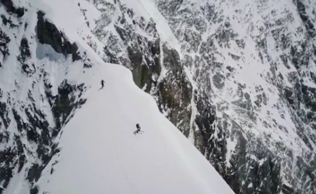 Andrzej Bargiel K2 ski challenge