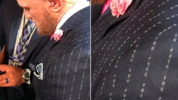 Insane Fan Gets Tattoo Inspired By Conor McGregor’s ‘F*ck You’ Suit