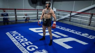 Conor McGregor Showboats While Sparring With Former Boxing Champ Paulie Malignaggi
