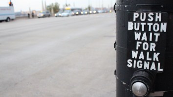 Soooo, Pushing That Crosswalk Button At Intersections Doesn’t Actually Do Jack