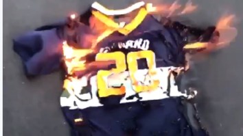 Here’s a Video Compilation Of Salty Utah Jazz Fans Burning Gordon Hayward’s Jersey