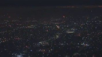 Trippy Helicopter Footage Shows The Insane Amount Of Fireworks Shot Off In L.A. On The 4th