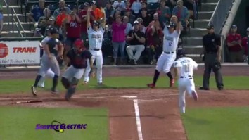 Ever Seen An Inside-The-Park Grand Slam? Because It Happened And It Was Completely Insane