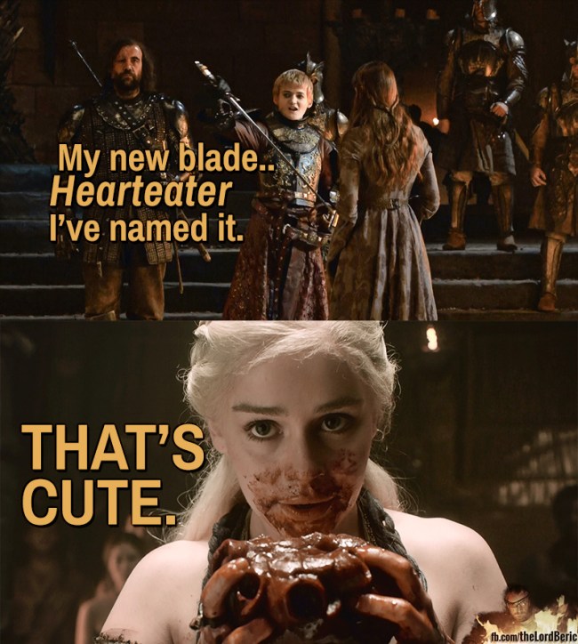 joffrey game of thrones meme
