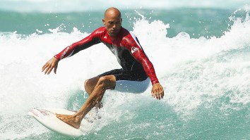 Surfing Legend Kelly Slater Busted Up His Foot Real Good, Shared A GRUESOME X-Ray To Prove It