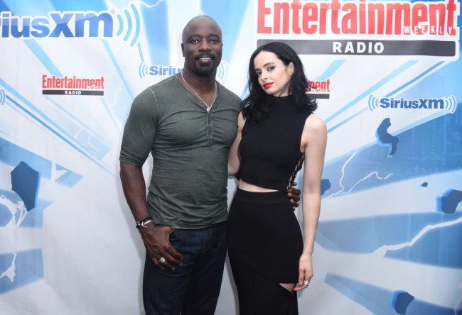 krysten ritter mike colter comic con 2017