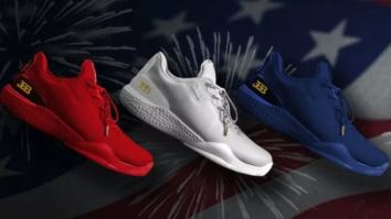 Lonzo Ball Releases New $495 Big Baller Brand Sneakers For Independence Day In Red, White & Blue