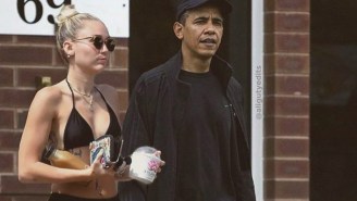 Miley Cyrus Made Her Followers Think She Was Hanging Out With Obama Because People Are Idiots