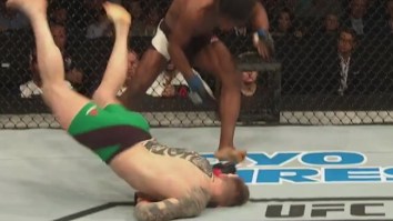 Strange UFC Knock Out Ends With Dude’s Head Thudding Against The Mat