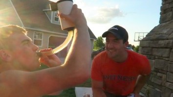 Two Bros Invented The World’s First Beer Bong That’s Also A Koozie