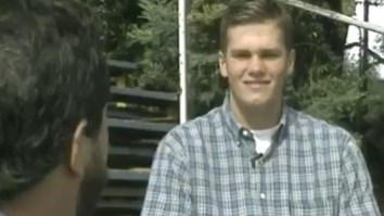 Tom Brady Says He Needs To ‘Work On His Speed’ In Recently Unearthed High School TV Interview