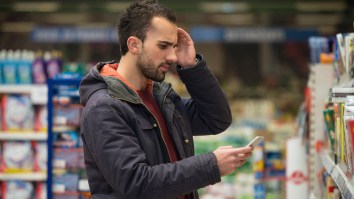 Every Husband Can Relate To This Guy Who Had A Total Meltdown Grocery Shopping For His Wife