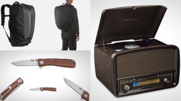 15 ‘Things We Want’ This Week: Bourbon, Knives, Duffel Bags, Record Players, And More!