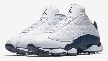 Nike To Release Air Jordan 13 Golf Shoes In Navy And White Colorway