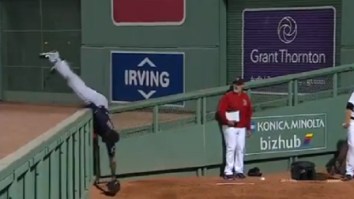 Indians’ Austin Jackson Robbed Hanley Ramirez Of A Home Run With One Of The Best Catches You’ll Ever See