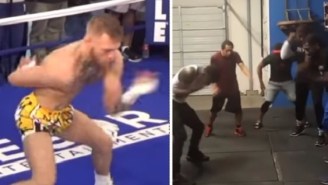 Conor McGregor Is Butthurt Boxers Are Mocking His Bizarre Warm-up Technique With ‘McGregor Challenge’