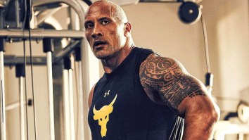 The Rock Covered Up The Iconic Bull Tattoo On His Bicep With A MUCH BIGGER, More NASTY Bull