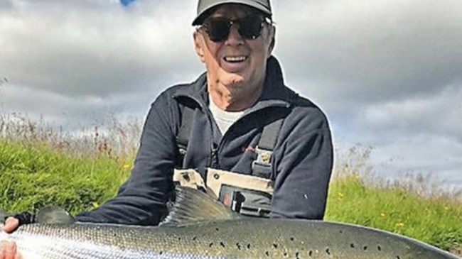 Eric Clapton Iceland Salmon Fishing
